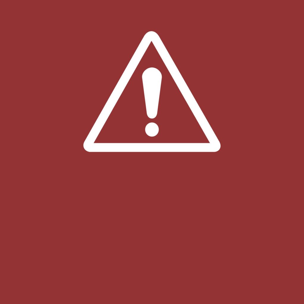White warning icon on a maroon background image used as the Consumer Alerts featured image
