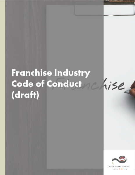 Franchise Industry Code of Conduct (draft)