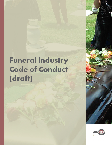 Funeral Industry Code of Conduct (draft)